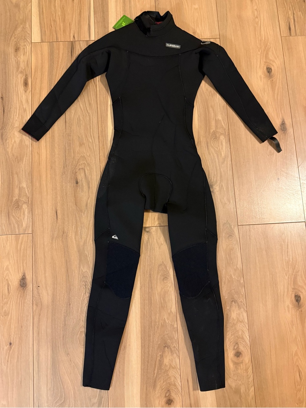 NEW Quiksilver Boys Everyday Sessions Chest Zip Wetsuit size 10B Black